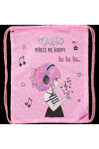 СУМКА Д/СМЕННОЙ ОБУВИ ATTOMEX 35*43 СМ MUSIC GIRL 7048315