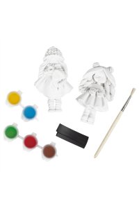 НАБОР Д/ТВОРЧ РОСПИСЬ ИГРУШКИ МИЛАШКИ /МАГНИТЫ, 2 ФИГУРКИ/НР_52930