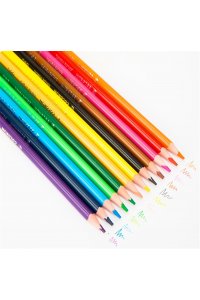 КАРАНДАШИ 12ЦВ DELI COLORUN ПЛАСТИК /ЕВРОПОДВЕС/ АРТ.EC00100 (0919)