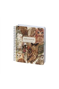 ЕЖЕДНЕВНИК 136Л А6+ СПИРАЛЬ BRUNO VISCONTI CUTE DIARY FAUNA.ВОЛШЕБНЫЕ СОВЫ 3-703/08 (3845)