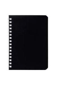 ЗАПИСН КН 80Л А6 ХАТБЕР СПИРАЛЬ SOFT-TOUCH-SOLOMATTE- ЧЕРНЫЙ БАРХАТ 80ЗК6ЛВ1ГР (9415)