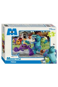 ПАЗЛЫ 60 STEP МОНСТРЫ 81230