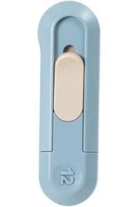 НОЖ КАНЦ 12ММ DELI РОЗОВЫЙ ENS065-PK (0345) (0314)