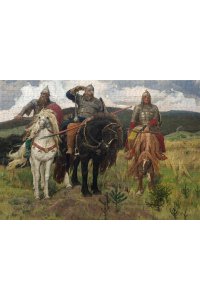 ПАЗЛЫ 1000 ФРЕЯ ТРЕТЬЯК ГАЛЕР БОГАТЫРИ 1881-1898 ВАСНЕЦОВ GTG-PZL-1000/05 (0421)
