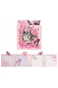 БЛОК Д/ЗАПИСЕЙ ФИГУРН 75Х75 ММ,100 ШТ КОТ ФЕНИКС+ 65156