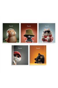 ТЕТР 48 КЛЕТ ФЕНИКС+ ЛАК /ЧАСТ/ СОВРЕМЕННЫЕ КОТЫ В АСС 70922