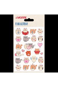 НАКЛЕЙКИ МЯГКИЕ CATS&LOVE 10X15 СМ DEVENTE 8002475 (3778)
