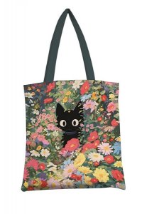 СУМКА ШОППЕР ТЕКСТИЛЬНАЯ 350*420 АРТ.0432 468 КОТ В ЦВЕТАХ