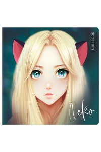 ЗАПИСН КН 40Л 170*170 ММ MESHU SOFT TOUCH NEKO MS_53368