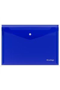 ПАПКА КОНВЕРТ НА КНОПКЕ А3 BERLINGO NO SECRET 200 МКМ СИНЯЯ EFB_03402 (7485)
