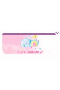 ПЕНАЛ-КОСМЕТИЧКА ПЧЕЛКА 1 ОТД 195*70 МИЛЫЕ ОБЛАКА (ТКАНЬ) К-2 (1655)