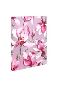 ПАПКА НА КОЛЬЦАХ А4 2 СМ РОЗОВАЯ МАГНОЛИЯ ФЕНИКС+ 72243