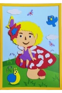 НАБОР Д/ТВОРЧ ВЕСЕЛАЯ АППЛИКАЦИЯ ЛЕСНАЯ ФЕЯ АРТ.DT-1008-57 (721)