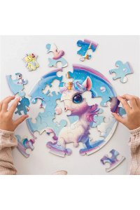 ПАЗЛЫ ФИГУРНЫЕ UNIDRAGON 30 BUBBLEZZ ЕДИНОРОГ5153/8725