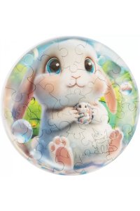 ПАЗЛЫ ФИГУРНЫЕ UNIDRAGON 30 BUBBLEZZ КРОЛИК5146/8724