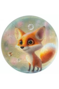 ПАЗЛЫ ФИГУРНЫЕ UNIDRAGON 30 BUBBLEZZ ЛИСА4446/8716