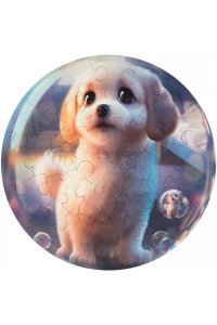 ПАЗЛЫ ФИГУРНЫЕ UNIDRAGON 30 BUBBLEZZ ЩЕНОК4859/8721