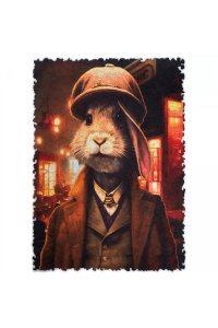 ПАЗЛЫ ФИГУРНЫЕ UNIDRAGON 250 POP-ART ТОМАС КРОЛИК3702