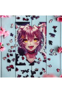 ПАЗЛЫ ФИГУРНЫЕ UNIDRAGON 250 POP-ART НЕКО ТЯН3725