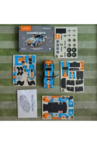 КОНСТРУКТОР ДЕРЕВ UNIDRAGON UNIMODELS КОМЕТ ГТС СИНЕ-ОРАНЖЕВЫЙ 84 ДЕТ4213