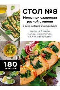 <не указано> Стол №8. Меню при ожирении разной степени