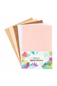 ЦВ ФЕТР А4 5Л 5ЦВ 1ММ КОКОС АССОРТИ АРТ.212860 (0752)