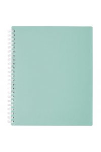 ТЕТР 80 КЛЕТ А5 ХАТБЕР СПИРАЛЬ ПЕРФОРАЦ NEWTONE PASTEL ПЛАСТ ОБЛ МЯТА 80Т5A1ГР_05039 (6747)