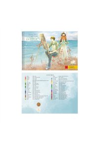 АЛЬБОМ Д/РИС 30Л ЭКСМО СПИРАЛЬ МАТОВ ЛАК+1Л СОВЕТЫ ПО СКЕТЧИНГУ ХУДОЖНИК И МУЗА АС302436 (2894)