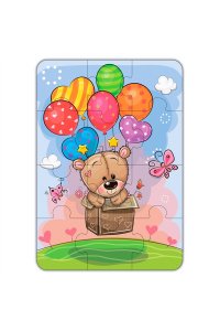 ПАЗЛЫ BABY PUZZLE МИШКА И ВОЗДУШНЫЕ ШАРЫДРОФА АРТ.4136