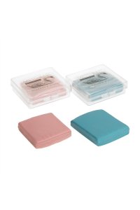 ЛАСТИК КЛЯЧКА SKETCH&ART РОЗОВЫЙ/ГОЛУБОЙ /ПЛАСТИК КОНТЕЙНЕР/ 42-0053 (9262)