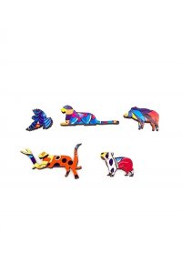 ПАЗЛЫ ФИГУРНЫЕ А4 ЯГУАР /128 ДЕТ/ (ДЕРЕВО)Р-010 (3244)