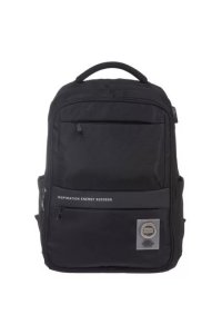 РЮКЗАК HATBER PRO -BLACK-- (2 ОТД/ 4 КАРМАНА/USB-ВЫХОД) АРТ.NRK_12115 (4404)