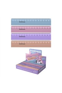 ЛИНЕЙКА 15СМ ПЛАСТИК MANGA С ВОЛНИСТ КРАЕМ /ДИСПЛЕЙ/ EK 61766