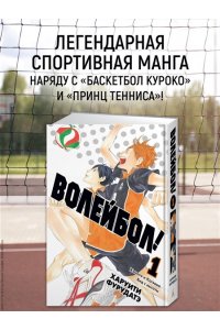 Фурудатэ Х. Волейбол! Кн. 1. Хината и Кагэяма. Вид с высоты