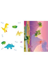 Объёмные игрушки из бумаги. Динозавры