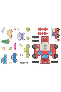 Объёмные игрушки из бумаги. Машины