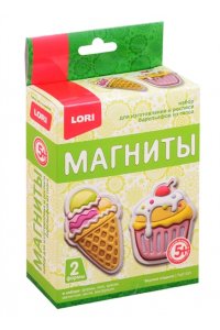 НАБОР Д/ТВОРЧ МАГНИТЫ ИЗ ГИПСА ВКУСНЫЕ СЛАДОСТИ АРТ.ПЗ/Г-015