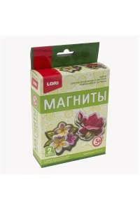 НАБОР Д/ТВОРЧ МАГНИТЫ ИЗ ГИПСА ЧУДЕСНЫЕ ЦВЕТЫ АРТ.ПЗ/Г-016