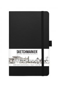 СКЕТЧБУК SKETCHMARKER 80Л 13*21СМ ЧЕРНЫЙ АРТ.2314003SM (6542)