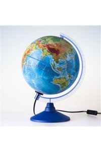 ГЛОБУС ФИЗИЧ 250 ММ С ПОДСВЕТКОЙ GLOBEN КЕ012500189 0209/0773