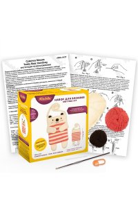 НАБОР ДЛЯ ВЯЗАНИЯ СУМОЧКА МИШКА 