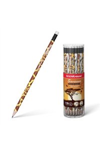 КАРАНДАШ Ч/Г С ЛАСТ ERICHKRAUSE КРУГЛ SAVANNA HB АРТ.EK 45620