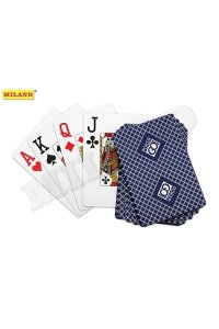 КАРТЫ ИГРАЛЬН 54Л POKERGO BLUE *МИЛЕНД* АРТ.ИН-9065