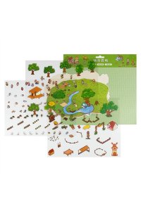 НАБОР НАКЛЕЕК РУМБОКС Д/СОЗДАНИЯ МИНИАТЮРНЫХ СЦЕН СЧАСТЛИВАЯ ФЕРМА ФЕНИКС+ АРТ. 73254