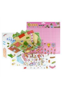 НАБОР НАКЛЕЕК РУМБОКС Д/СОЗДАНИЯ МИНИАТЮРНЫХ СЦЕН ДЕТСКАЯ ПЛОЩАДКА ФЕНИКС+ АРТ. 73255