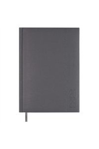 ЕЖЕДНЕВНИК 2026 176Л А5 ФЕНИКС+ КОЖЗАМ НАППА СЕРЫЙ 70229