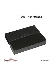 НАБОР РУЧКА ШАР+КАРАНДАШ АВТО VERONA ЧЕРНЫЙ КОРП /ЧЕРНЫЙ ФУТЛЯР/ BRUNO VISCONTI 20-0216/0349 (9741)
