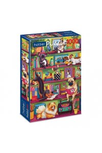 ПАЗЛЫ 1000 HATBER PREMIUM ХВОСТАТЫЙ КНИЖНЫЙ КЛУБ 1000ПЗ2_35407 (5850)