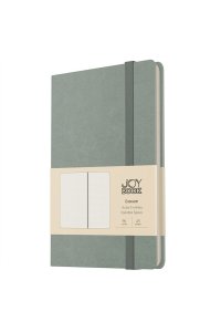 БЛОКНОТ 96Л А5 КЛЕТ ЭКСМО КОЖЗАМ НА РЕЗИНКЕ JOY BOOK МЯТНОЕ МОРОЖЕНОЕ БДБК5964512 (9933)