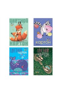 ЦВ КАРТОН А4 10Л 10ЦВ МУЛЬТИКИ АЛЬТ В АСС 82697 (4770)